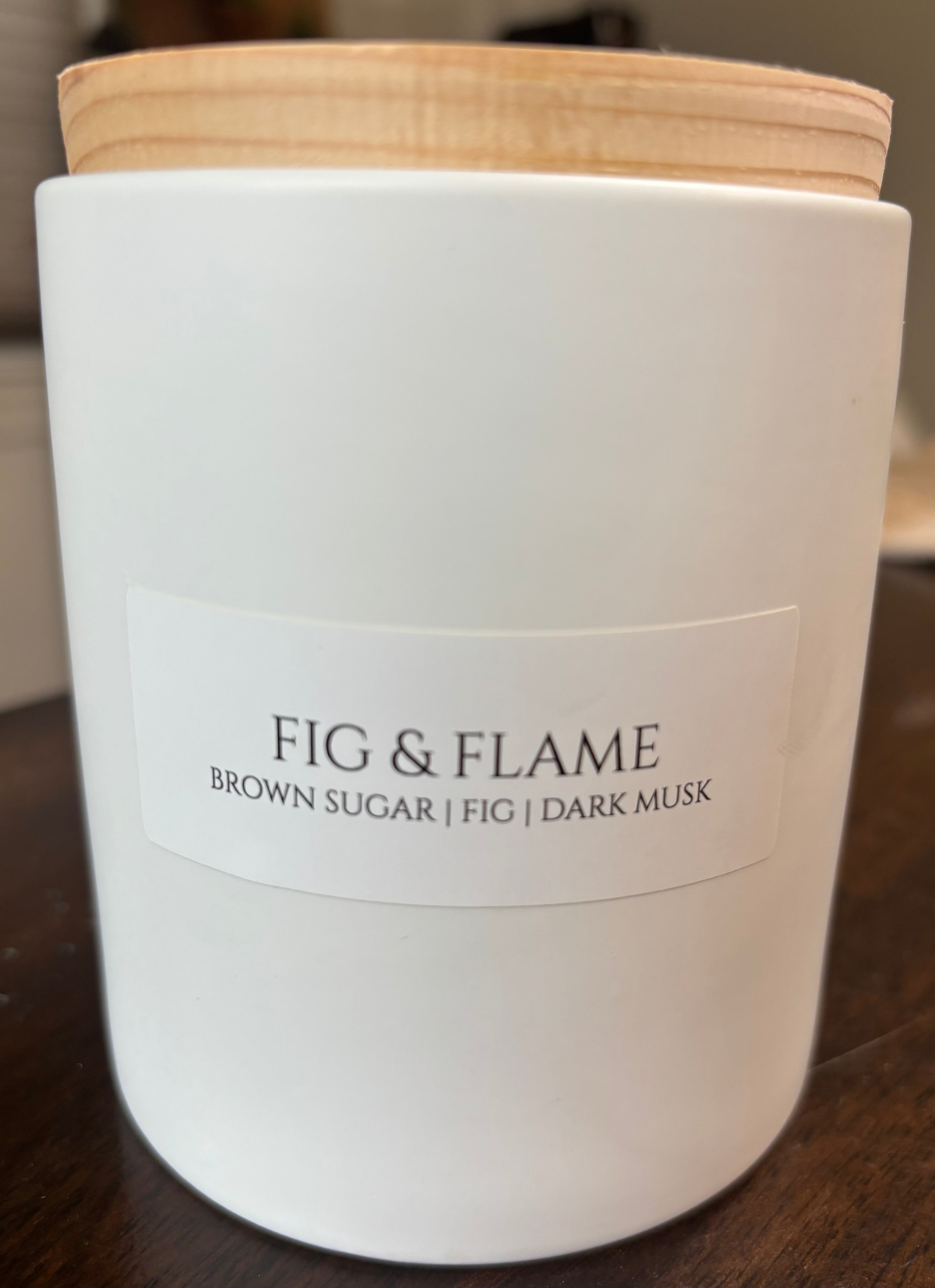 Fig & Flame 12oz candle